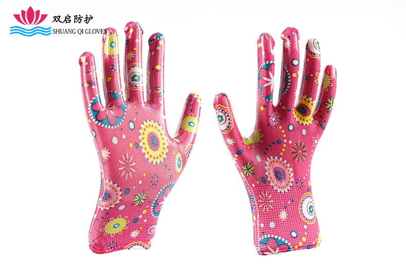 작은 핑크 꽃-3 색 꽃 배열