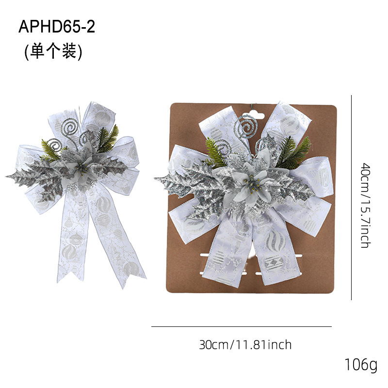 Flores de Navidad Silver