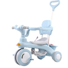 儿童三轮车1-3-6岁童车宝宝手推车小孩玩具自行车童车可坐脚踏车