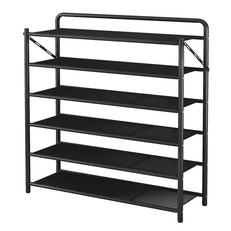 Renter-friendly Shoe Cabinet Multi-tier Shoe Rack Foldable from Yomiego
