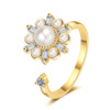Tide, small design fashionable ring, suitable for import, light luxury style