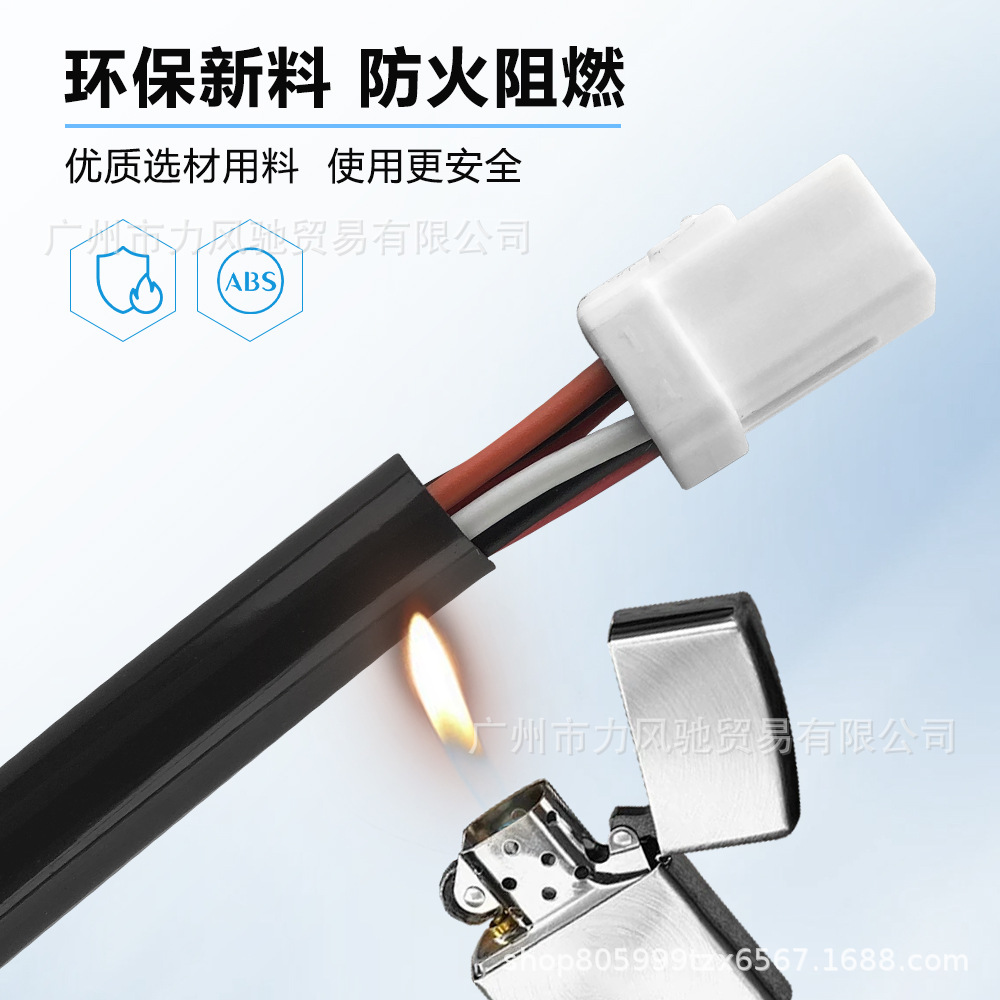 Aplicable a Harley 883 / 1200 calle BaFai sucesor Lu Wang modificado manillar 40cm línea de extensión del acelerador electrónico