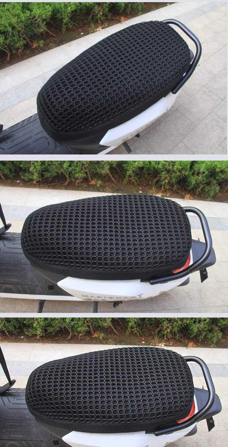 Breathable Electric Vehicle Seat Cover Suitable for No. 9, No. 9, Yadi, and Aima Electric Scooters, Winter Sun Protection and Heat Insulation