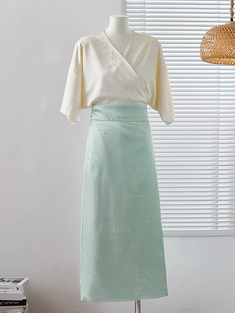 Летнее платье, Hanfu, длинная юбка, китайский стиль