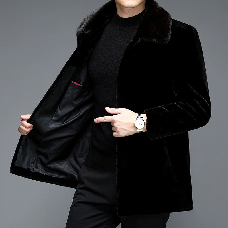 Winter quality coat, velvet jacket, 2022