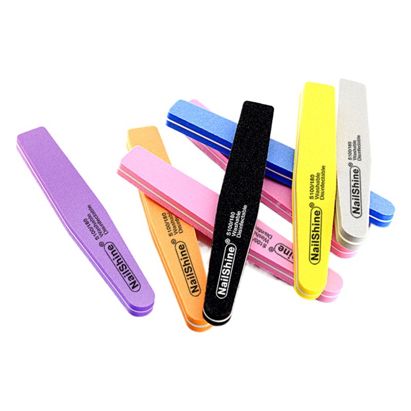 naishine cross-border Diamond Sponge file polishing sponge nail rub high elastic nail polish file spot