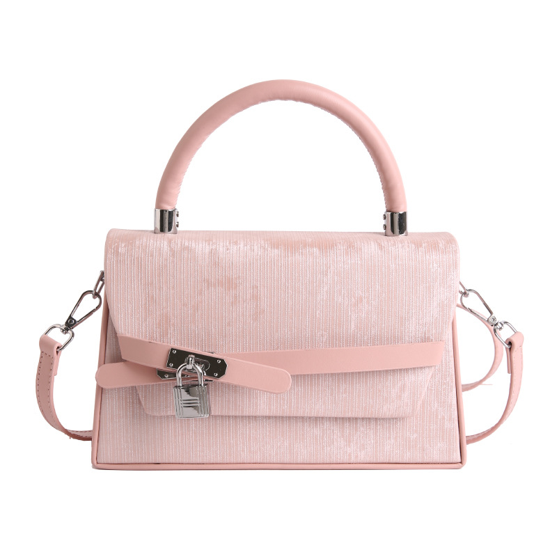 Tendencia transfronteriza coreana bolso de mano bolso de mujer 2026 primavera nuevo color sólido bolso de hombro extranjero bolso de viaje