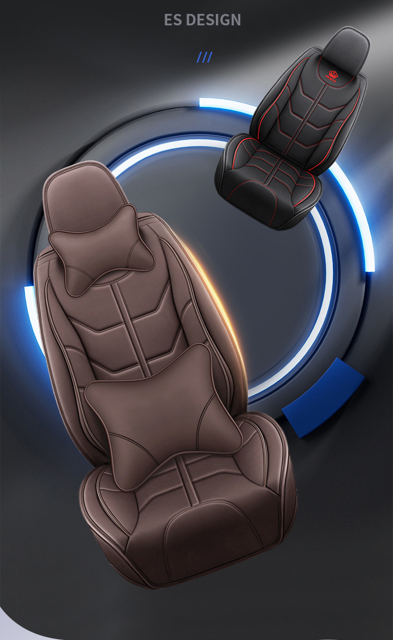 New all-enclosed full-leather four-season GM seat cushion seat cover five-seat GM source factory foreign trade wholesale