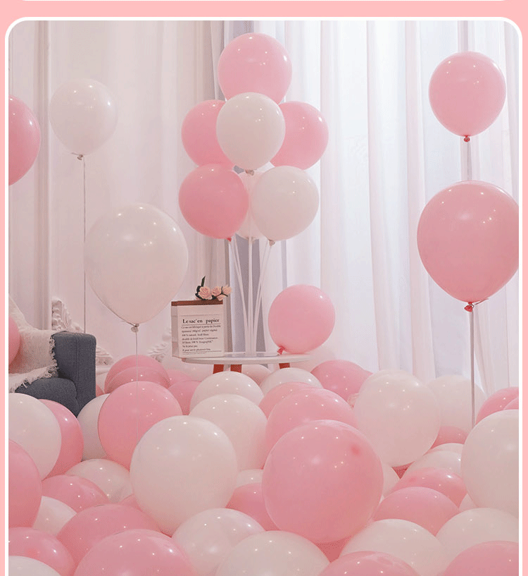 Einfacher Stil Einfarbig Emulsion Gruppe Festival Luftballons display picture 1