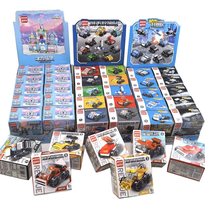 Совместимость с детской головоломкой Lego Little Mingxing, сборка мелких частиц, строительные блоки, подарок для детского сада, небольшой Подарочный киоск, игрушки