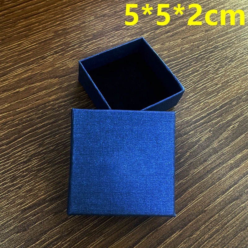 Fabricantes de cajas de embalaje de joyas de tapa tiandi, cajas de joyería de papel, cajas de clavos para los oídos, cajas de anillo cuadradas al por mayor
