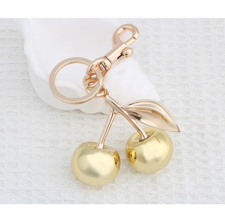 54g Weight Bag Charms Bag Accessories Type 1 Piece Quantity Holiday, Banquet, Daily Occasion Zinc alloy Material Cherry Pattern Casual, Elegant, Lady Style 1 Piece Zinc Alloy Cherry Bag Charms 14
