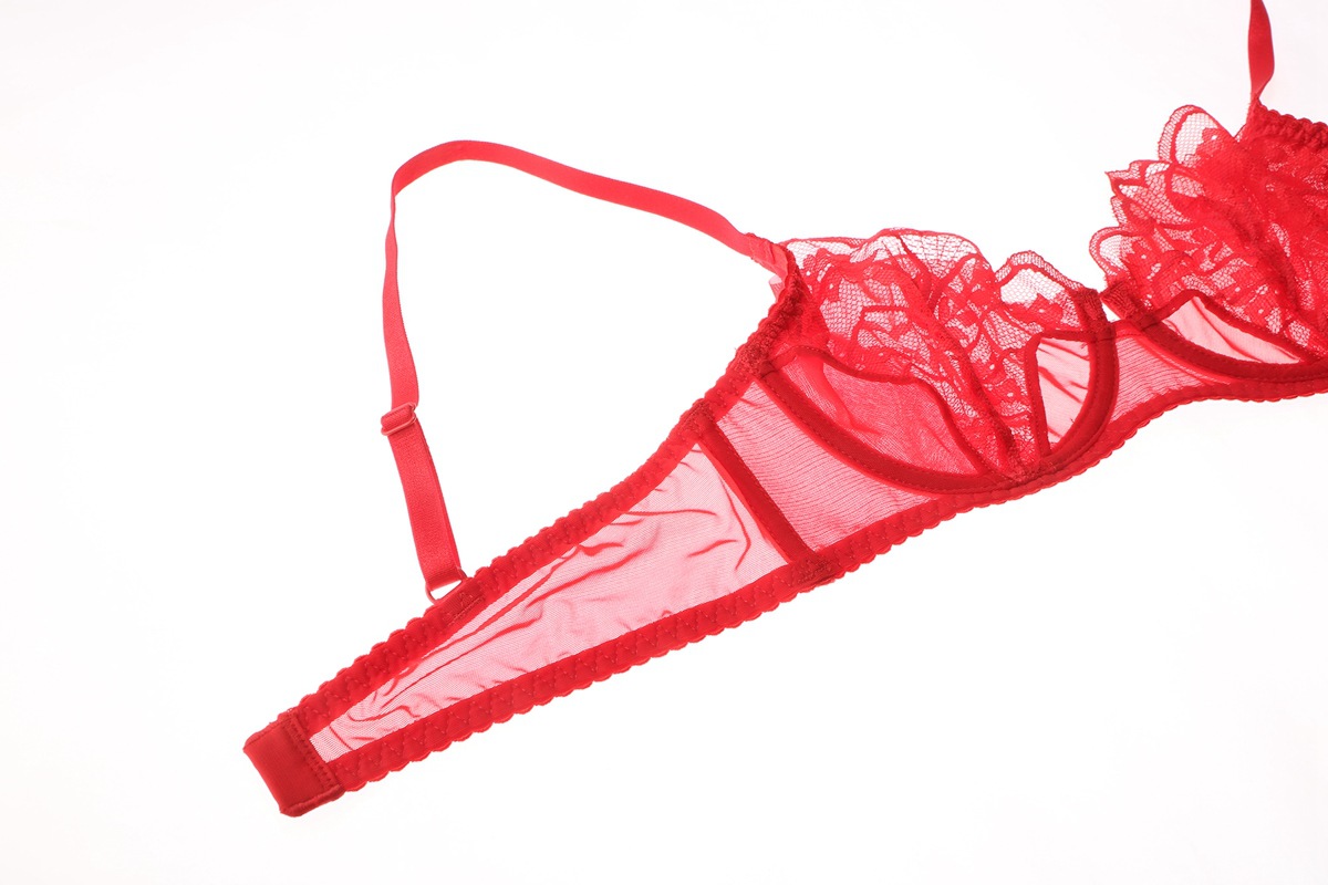 Women's Bra And Briefs Set Lace Perspective Thin Bra For Ladies_voghion.com