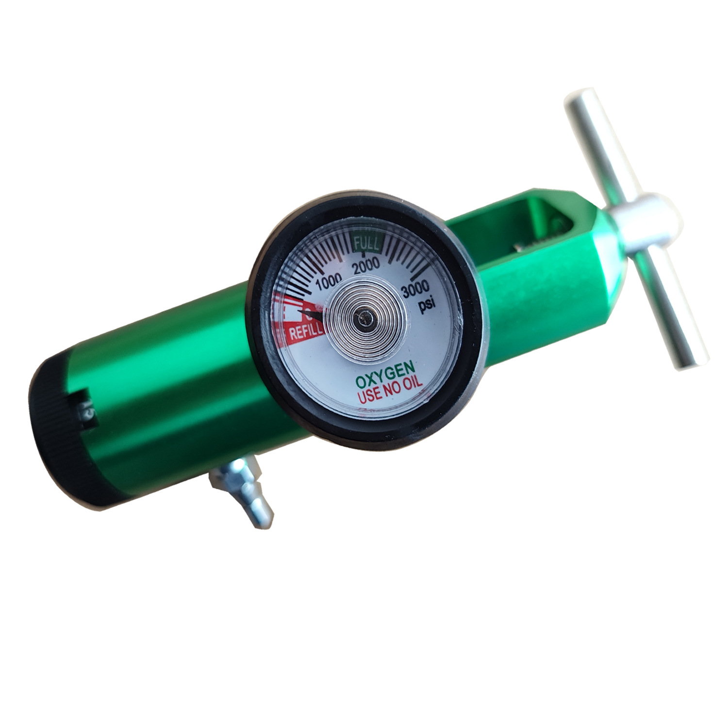 CGA870指针式定位销/G5/8压力表150bar减压器工厂直销出口3000psi