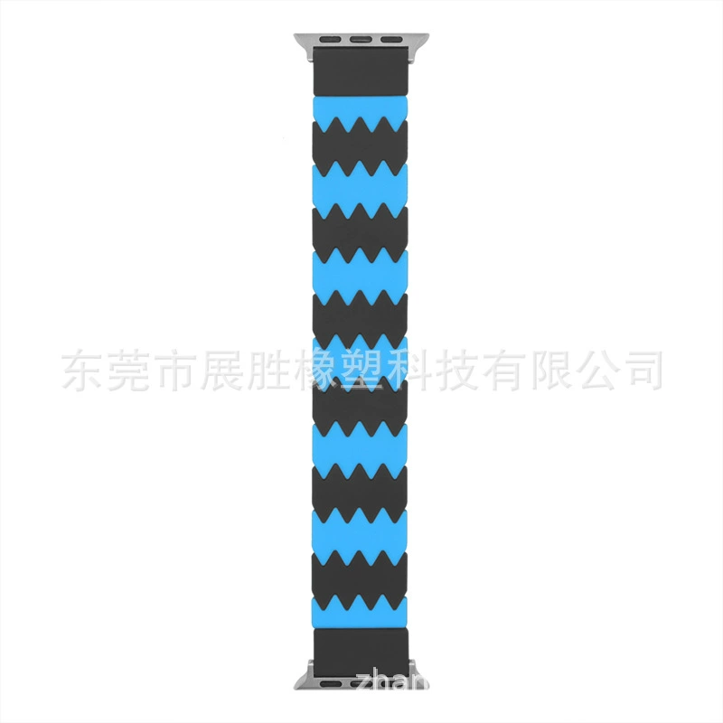 Подходит для Apple Watch (новые поколения 1/2/3/4/5/6/7/SE), цветной силиконовый желейный ремешок