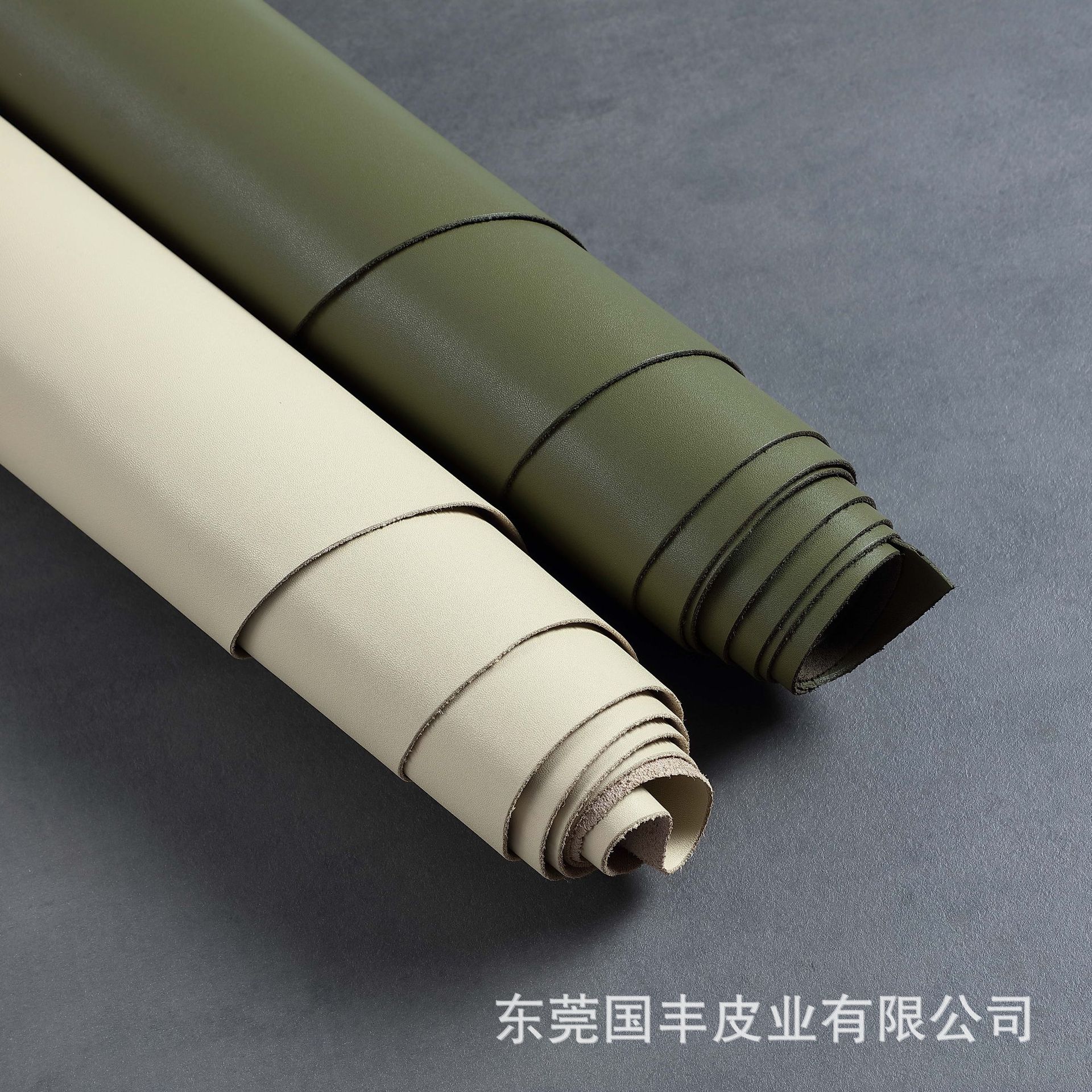 黄牛头层修面牛皮多种颜色修面商标皮头层牛皮 皮带箱包皮料