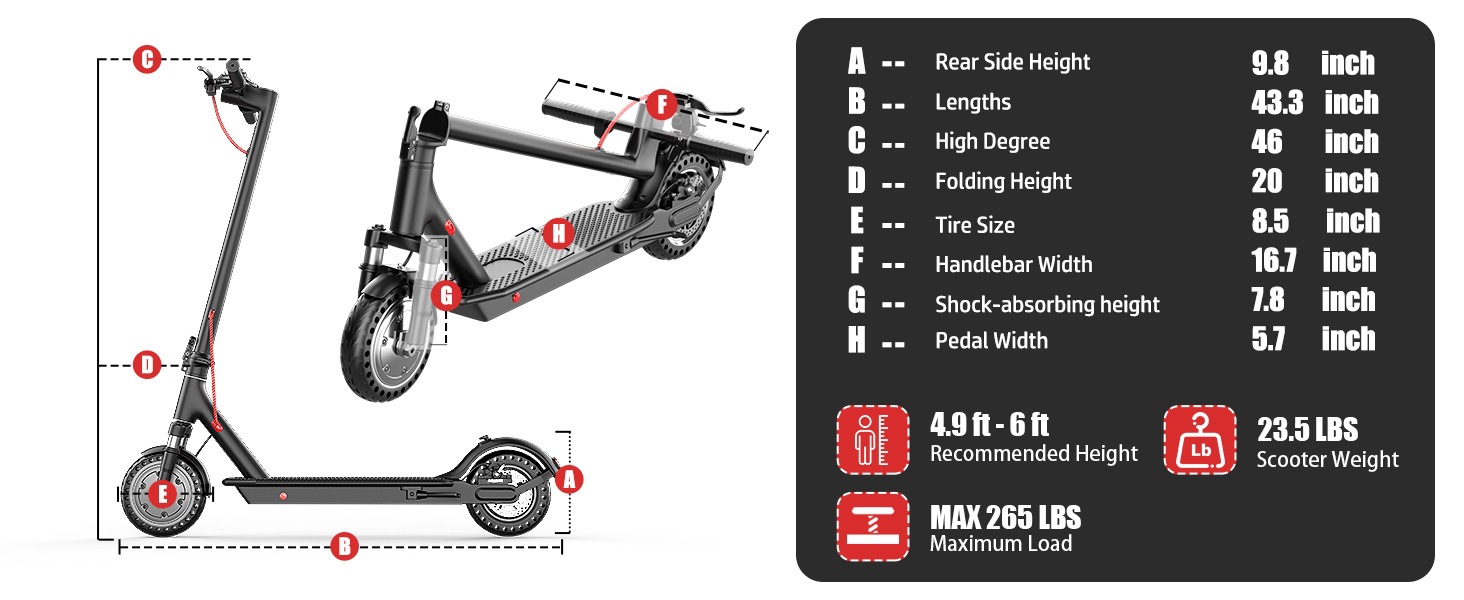 Portable foldable lithium battery electric scooter, two-wheeled lightweight commuter vehicle, popular cross-border electric vehicle