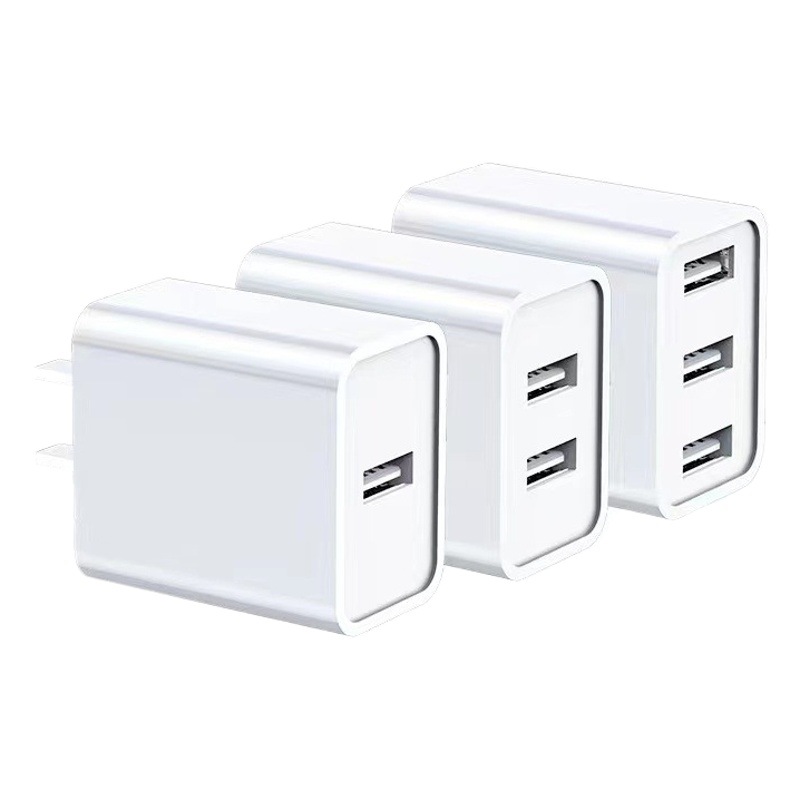 5V2A charger 3C certification multi-port dual-port usb fast charging mobile phone charging head multi-socket power adapter