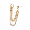 Ear clips from pearl suitable for men and women, earrings, jewelry, suitable for import, wholesale