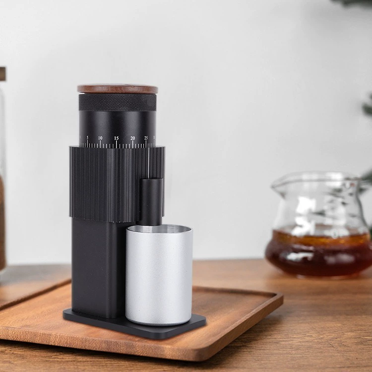 Домашняя уличная кофемолка электрическая кофемолка для зерен кофе с USB зарядкой, 6-ядерная, регулируемая толщина