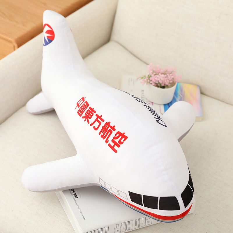 Simulación de dibujos animados de aviones de China Airlines almohada modelo de avión juguetes de peluche para niños muñecas de regalo image 8