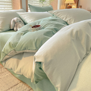 2025 New Winter Pure Cotton Brushed Quilt Cover Single Piece 150X200X230 Cotton 220X240Cm Quilt Cover