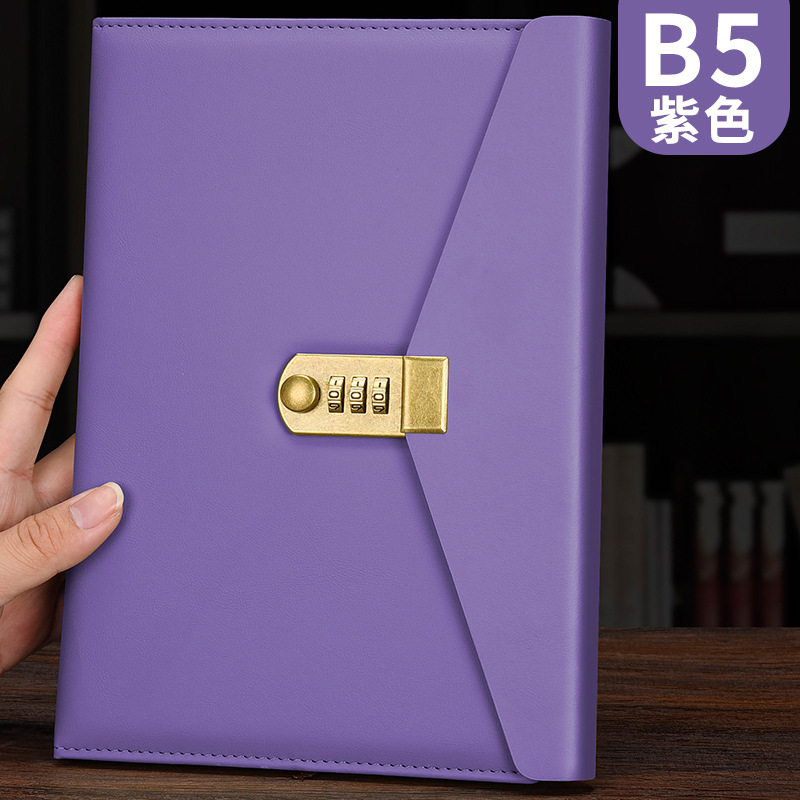 B5 보라색 코드 책 [페이지 320] 큰 팬 패턴