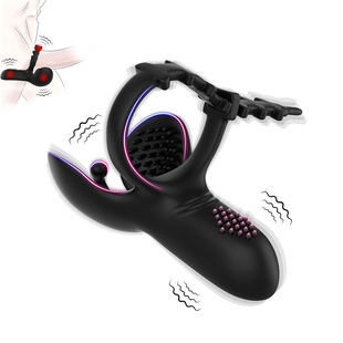 Egg bag buckle lock ring men wear floating-point press vibration app remote control husband and wife sex toys generation
