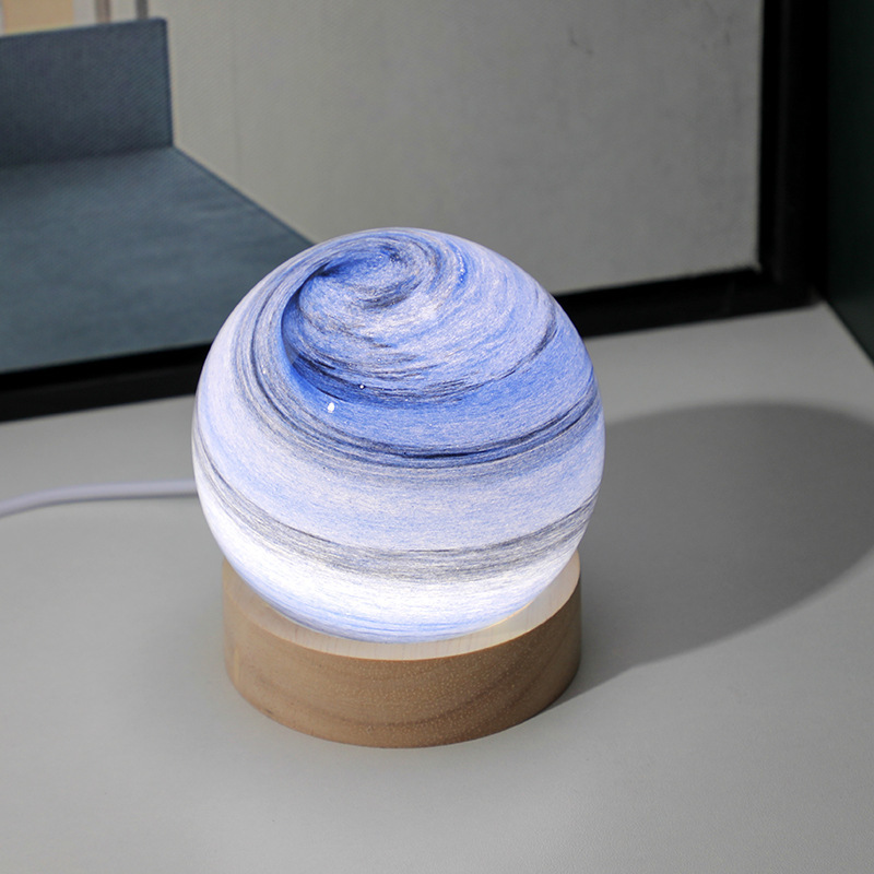 跨境星空灯月球宇宙小夜灯星球台灯小行星氛围灯桌面摆件生日礼物|undefined