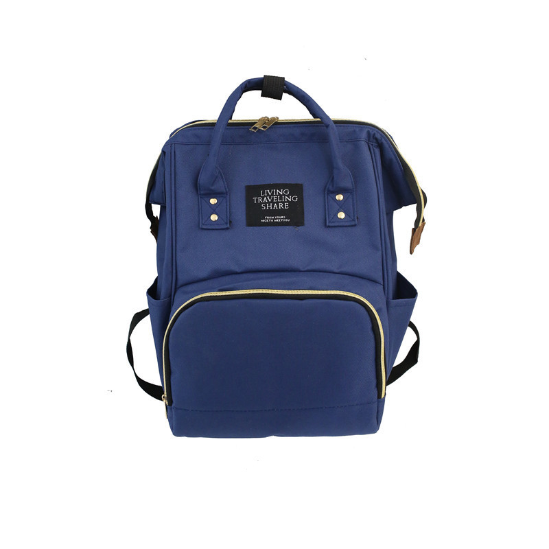 Estilo de gato transfronterizo de buena calidad, bolso de mamá de gran tamaño, mochila portátil, gran cantidad de stock, cremallera Oxford