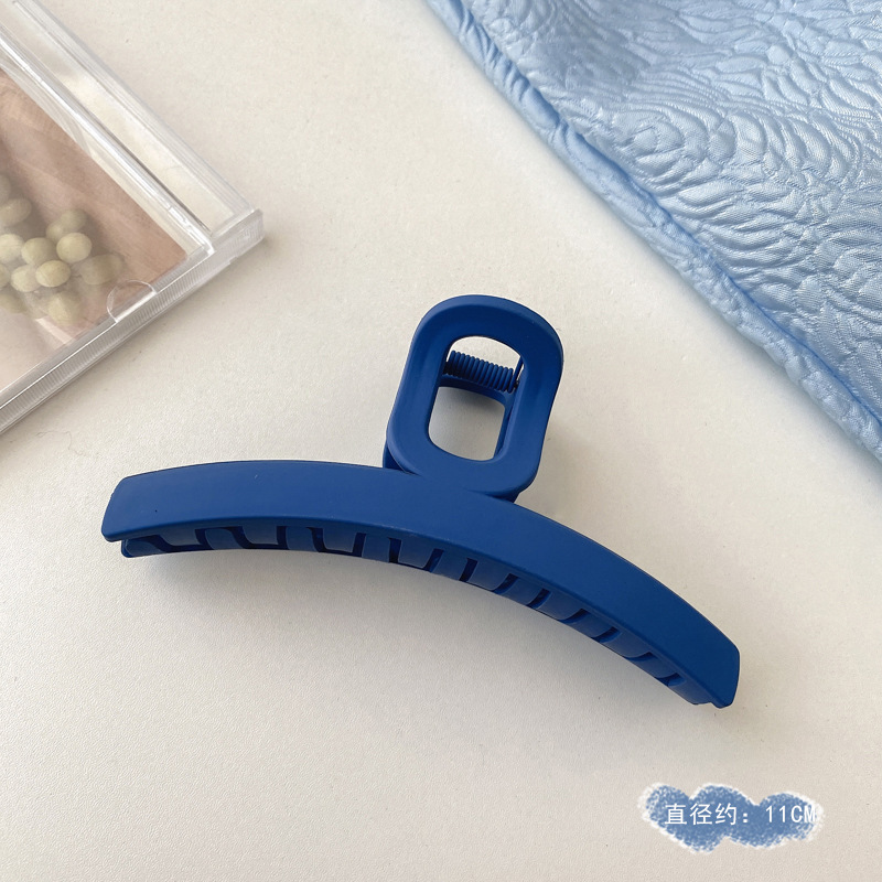 La parte posterior de la cabeza horquilla de perlas grande al por mayor pinza de metal ins pinza de tiburón sensación de alto nivel, simple, horquilla femenina