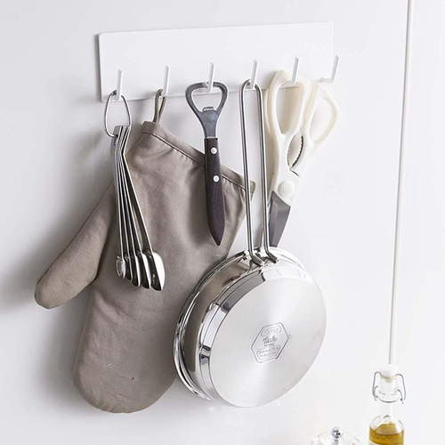Magnetic hook, sticky hook, door back hook, traceless wall hanging, wholesale kitchen punch-free, Japanese style entrance hall hanger, clothes hook