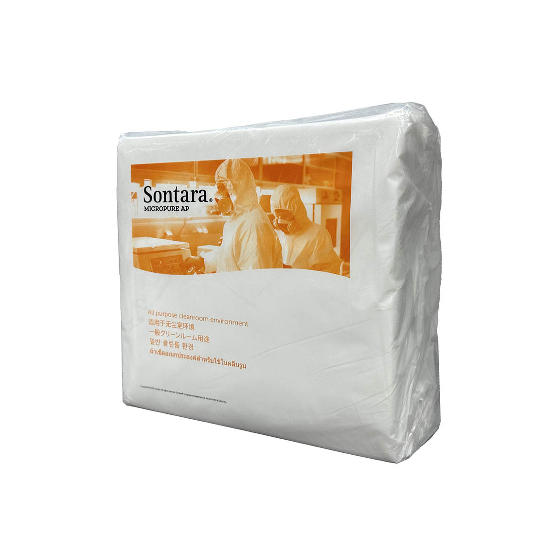 胜特龙MPAP Sontara®无尘擦拭布白色 9"*9"(22.8*22.8cm)