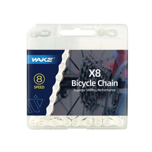 WAKE mountain bike chain 6-7-8 speed hollow chain 116 sections bicycle accessories road bike bicycle chain