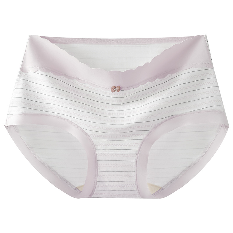 50 piezas de ropa interior de niña delgada de algodón Layser sin costuras 7A calzoncillos de niña lindos transpirables de algodón antibacteriano