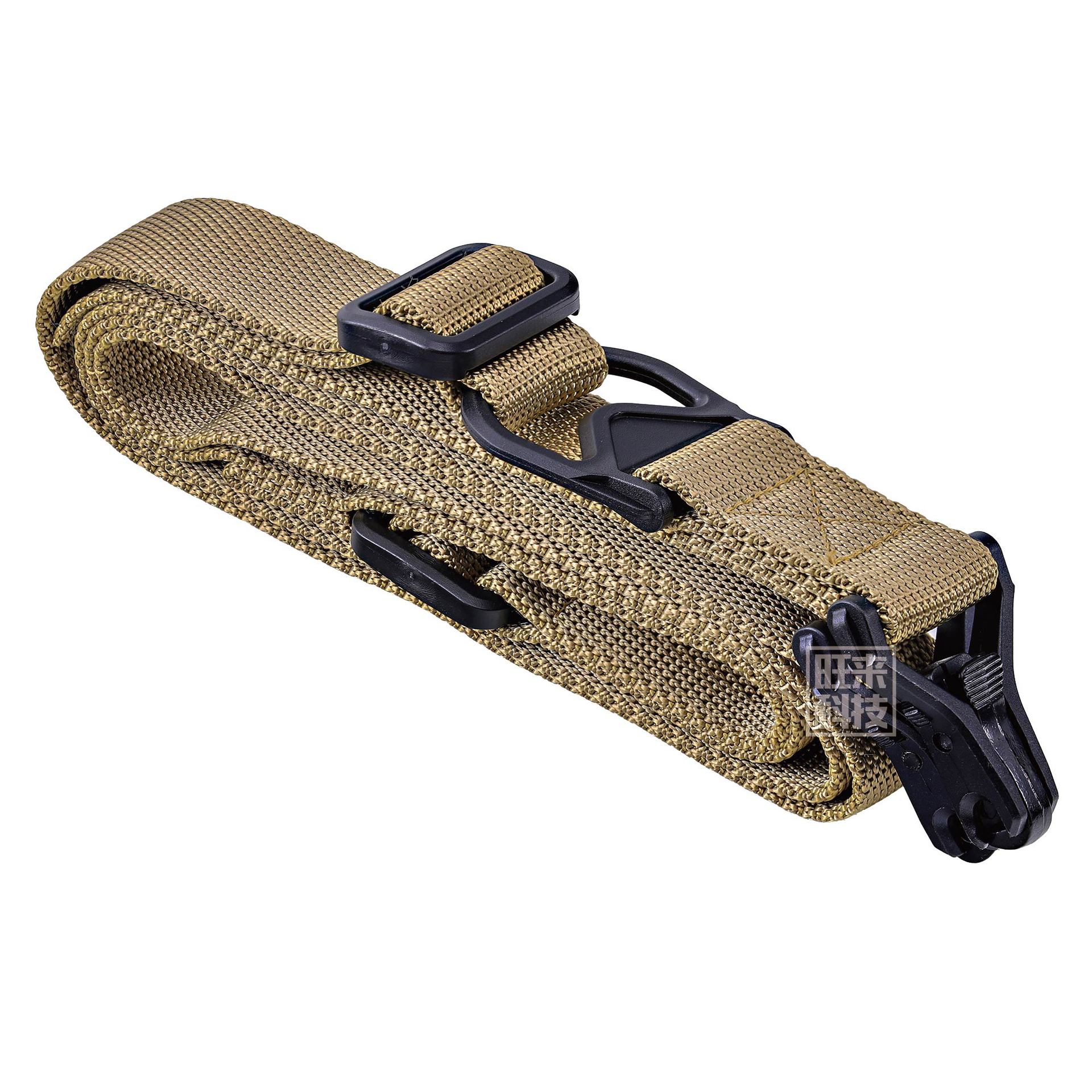 Correa de arma táctica MS3 correa de doble punto correa de hombro de doble punto al aire libre multifuncional desmontaje rápido ajuste de la cuerda de seguridad