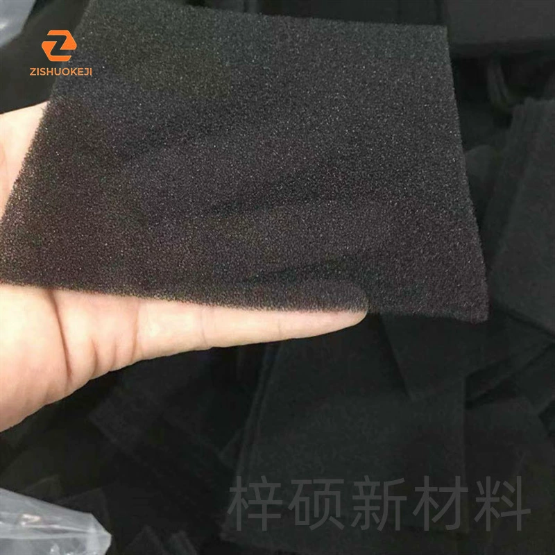 Черный пылезащитный фильтр из полиуретана средней плотности, хлопок с хорошей воздухопроницаемостью, губка с фильтром из активированного угля для очистки источника воды.