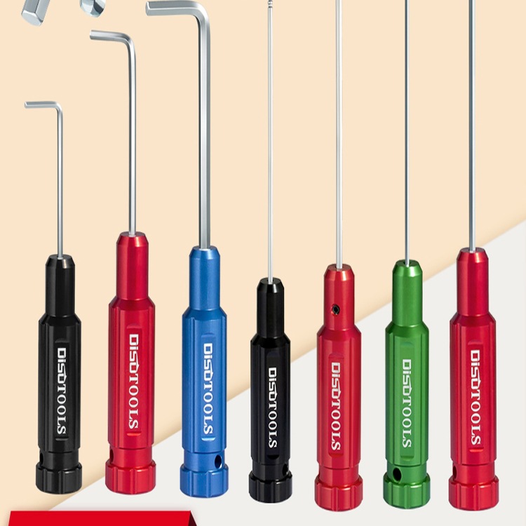 特长直柄内六角螺丝刀套装平头球头L型6角棱扳手起子批2.5346改锥