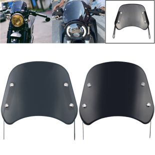 Motorcycle headlight windshield modification retro windshield 5-7 inch universal headlight windshield protection cover