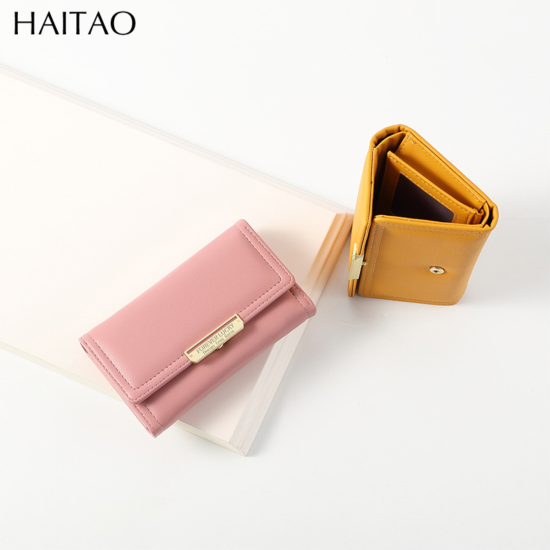 Bolso de cambio de gran capacidad de color sólido bolso de damas pequeño diseño coreano 30% de descuento medio largo simple bolso personalizado