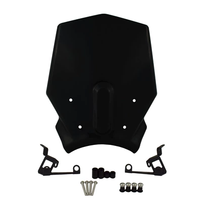 Suitable for this-Tian Motorcycle front windshield - smoky-black