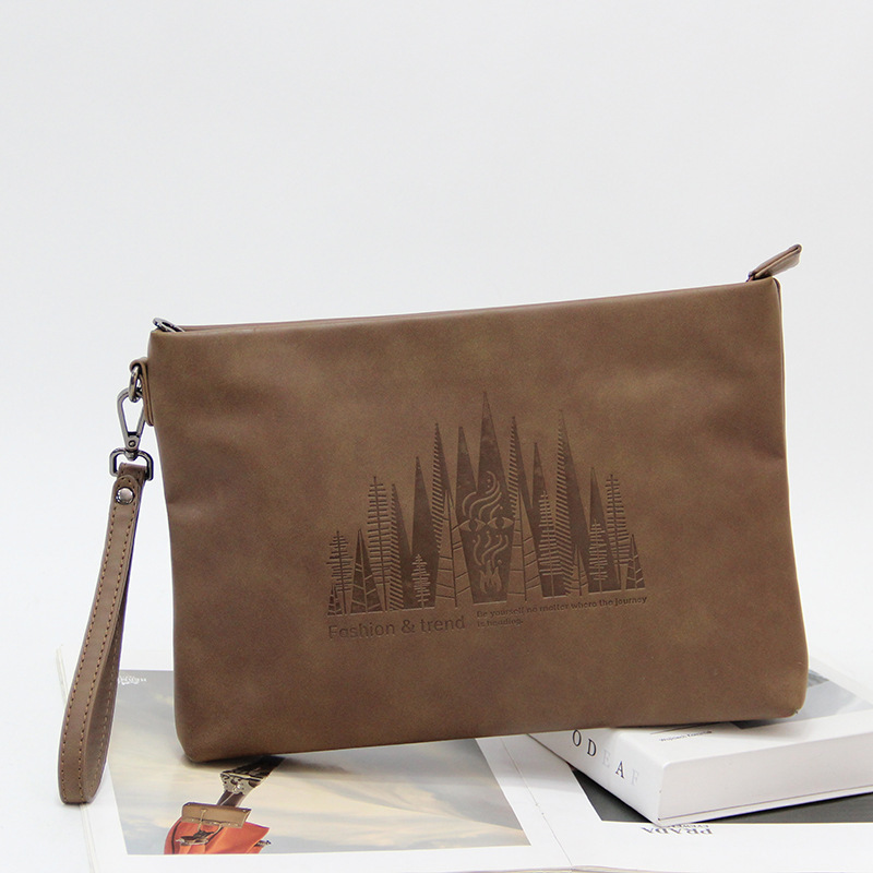 Fashion Trendyy Clutch Bag K-Style Men's Crazy Horse Leather Business Clutch Envelope Bag iPad File Bag Fashion Trendyy Clutch Bag K-Style Men's Crazy Horse Leather Business Clutch Envelope Bag iPad File Bag