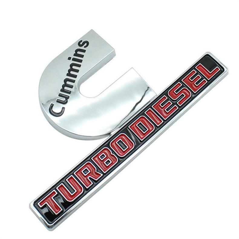 Suitable for Dodge pickup CUMMINS logo RAM 1500 2500 pickup sticker ABS modified side label