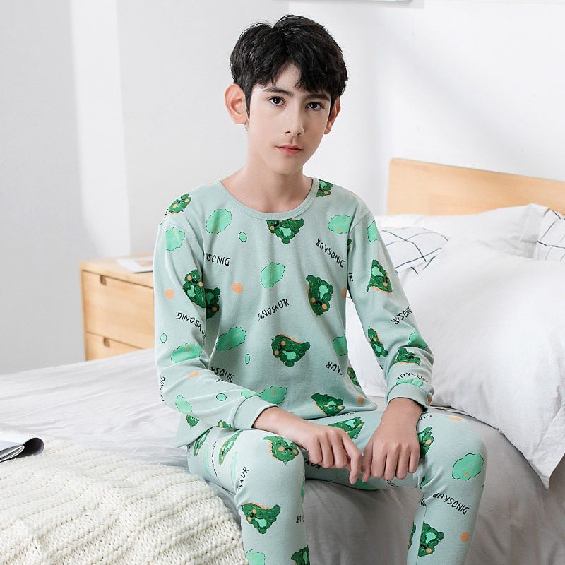 青少年线衣线裤男大童保暖内衣女孩秋衣秋裤学生睡衣衬衣裤棉毛衫|undefined