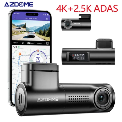 Azdome Driving Recorder M330Max4K High-Definition Adas Warning System Voice Control Mobile Phone Interconnection Gps Track