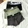 new pattern man Underwear pure cotton ventilation Men's Four shorts Trend Boxer high-grade Pants Schoolboy Pants