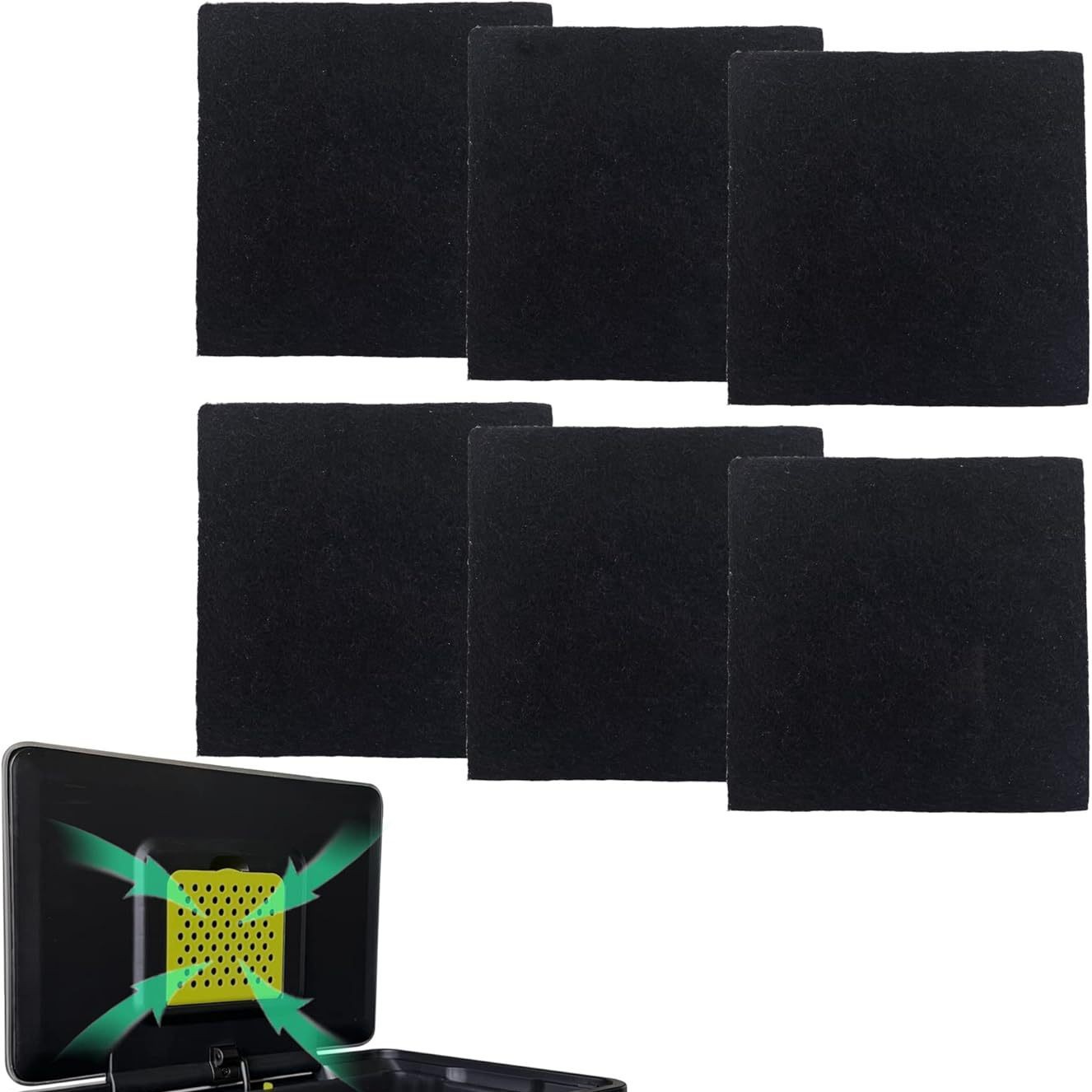 适用EKO Step垃圾桶活性炭过滤棉无接触式垃圾桶堆肥箱椰子碳除臭