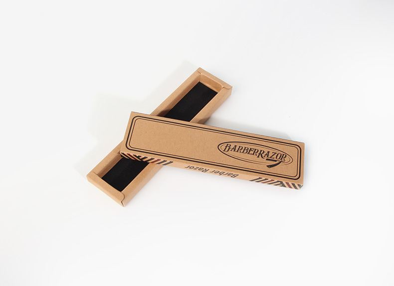 Professioneel heren scheermes met houder voor kappersgebruik_voghion.com