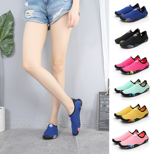 Beach shoes diving shoes snorkeling shoes quick-drying wading outdoor beach shoes men's and women's swimming shoes fitness floor shoes