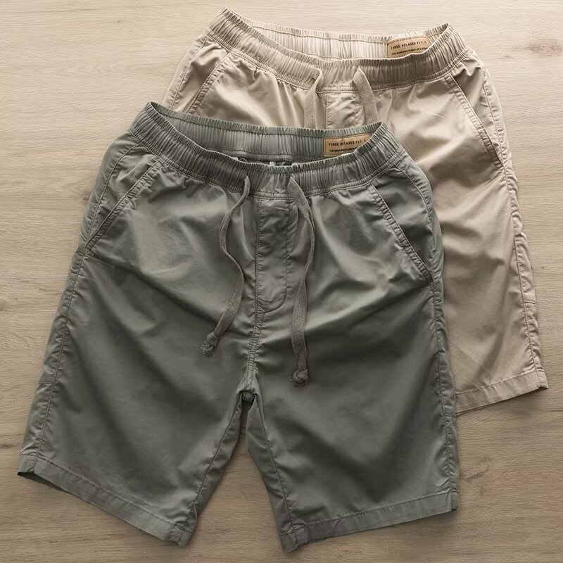 Lightweight Quick-Dry Casual Shorts for Men, Breathable and Cool Summer Sports Shorts with Trendy Split Design